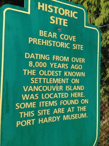 Historical site - Bearcove, Vancouver Island